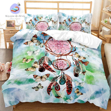 Housse de Couette Attrape Rêve Papillon
